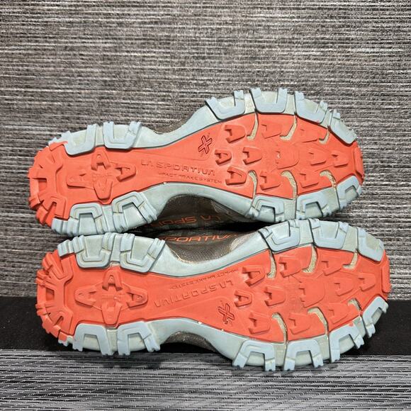 La Sportiva Shoes Womens 9.5 Gray Bushido II Trail Mountain Running Sneakers - Picture 15 of 16